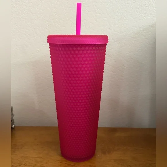 Pink Starbucks tumbler